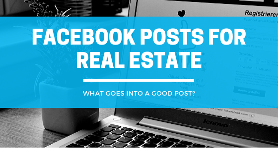 real estate facebook post